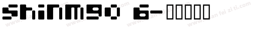 shinmgo 6字体转换